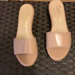 Callisto of California wedge sandals